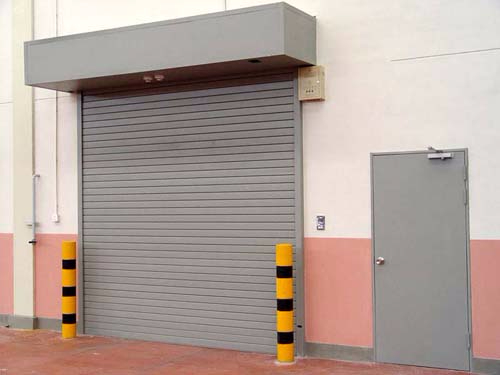 鋼質(zhì)防火簾布置