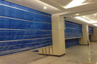 無機(jī)布卷簾門裝置