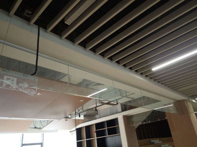 固定型垂壁擋煙